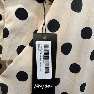 Nasty Gal polka Dot dress